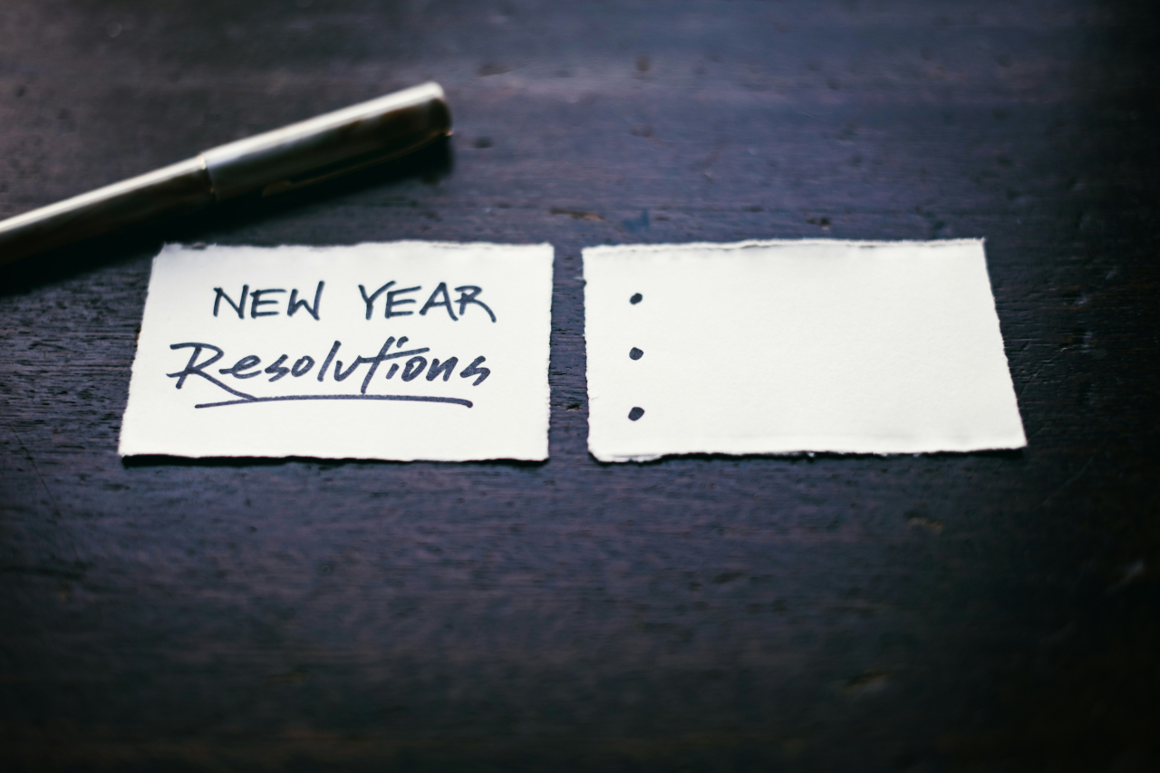 New Year Resolutions！